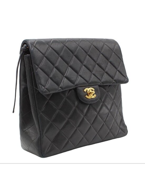 Chanel Quilted Leather Backpack main image 7